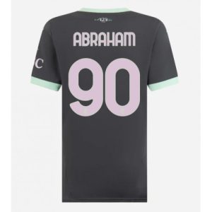 AC Milan Tammy Abraham #90 Third Football Club Jersey Women 2024-25