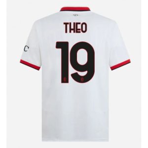 AC Milan Theo Hernandez #19 Cheap Men's Away Stadium Shirt 2024-25 Short Sleeve