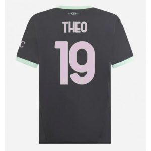 AC Milan Theo Hernandez #19 Cheap Men's Third Stadium Shirt 2024-25 Short Sleeve
