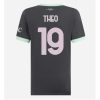 AC Milan Theo Hernandez #19 Third Football Club Jersey Women 2024-25
