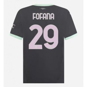 AC Milan Youssouf Fofana #29 Cheap Men's Third Stadium Shirt 2024-25 Short Sleeve