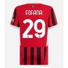 AC Milan Youssouf Fofana #29 Home Football Club Jersey Women 2024-25