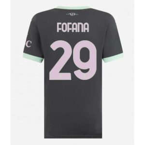 AC Milan Youssouf Fofana #29 Third Football Club Jersey Women 2024-25