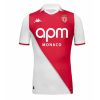 AS Monaco Aleksandr Golovin #10 Cheap Men's Home Football Shirt 2024-25 Short Sleeve