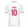 AS Monaco Aleksandr Golovin #10 Cheap Men's Home Football Shirt 2024-25 Short Sleeve