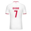 AS Monaco Eliesse Ben Seghir #7 Cheap Men's Home Football Shirt 2024-25 Short Sleeve