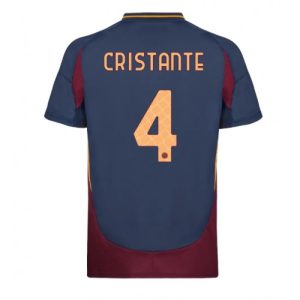 AS Roma Bryan Cristante #4 New Men's Third Football Shirt 2024-25 Short Sleeve