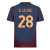 AS Roma Enzo Le Fee #28 New Men's Third Football Shirt 2024-25 Short Sleeve