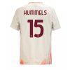 AS Roma Mats Hummels #15 New Men's Away Football Shirt 2024-25 Short Sleeve