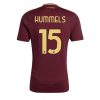AS Roma Mats Hummels #15 New Men's Home Football Shirt 2024-25 Short Sleeve