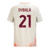 AS Roma Paulo Dybala #21 New Men's Away Football Shirt 2024-25 Short Sleeve