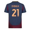 AS Roma Paulo Dybala #21 New Men's Third Football Shirt 2024-25 Short Sleeve