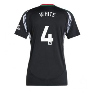 Arsenal Ben White #4 Best Away Soccer Jersey Store Women 2024-25 Short Sleeve