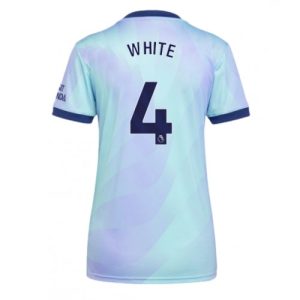 Arsenal Ben White #4 Best Third Soccer Jersey Store Women 2024-25 Short Sleeve