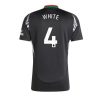 Arsenal Ben White #4 Cheap Away Stadium Shirt 2024-25 Jerseys
