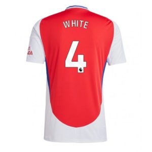 Arsenal Ben White #4 Cheap Home Stadium Shirt 2024-25 Jerseys
