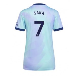Arsenal Bukayo Saka #7 Best Third Soccer Jersey Store Women 2024-25 Short Sleeve