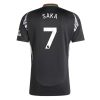 Arsenal Bukayo Saka #7 Cheap Away Stadium Shirt 2024-25 Jerseys