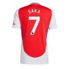 Arsenal Bukayo Saka #7 Cheap Home Stadium Shirt 2024-25 Jerseys