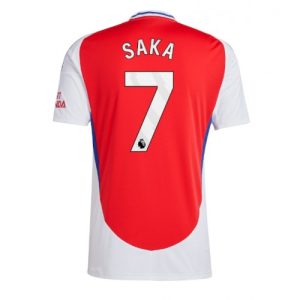 Arsenal Bukayo Saka #7 Cheap Home Stadium Shirt 2024-25 Jerseys