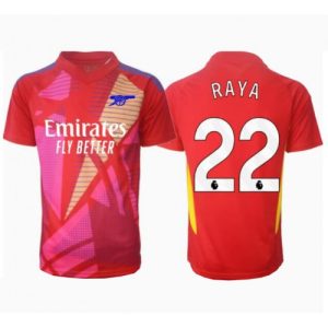 Arsenal David Raya #22 Goalkeeper Cheap Away Stadium Shirt 2024-25 Jerseys