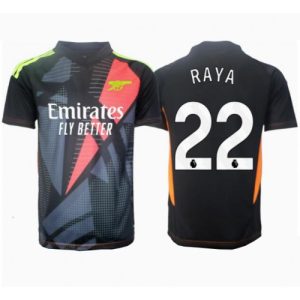 Arsenal David Raya #22 Goalkeeper Cheap Third Stadium Shirt 2024-25 Jerseys