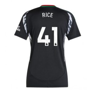 Arsenal Declan Rice #41 Best Away Soccer Jersey Store Women 2024-25 Short Sleeve