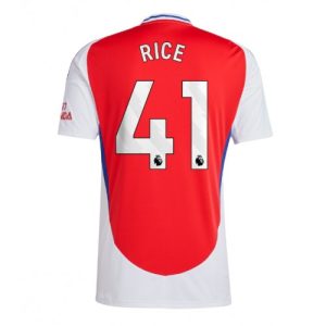 Arsenal Declan Rice #41 Cheap Home Stadium Shirt 2024-25 Jerseys