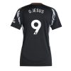 Arsenal Gabriel Jesus #9 Best Away Soccer Jersey Store Women 2024-25 Short Sleeve