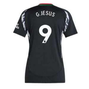 Arsenal Gabriel Jesus #9 Best Away Soccer Jersey Store Women 2024-25 Short Sleeve