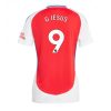 Arsenal Gabriel Jesus #9 Best Home Soccer Jersey Store Women 2024-25 Short Sleeve