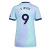 Arsenal Gabriel Jesus #9 Best Third Soccer Jersey Store Women 2024-25 Short Sleeve