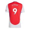 Arsenal Gabriel Jesus #9 Cheap Home Stadium Shirt 2024-25 Jerseys