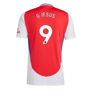 Arsenal Gabriel Jesus #9 Cheap Home Stadium Shirt 2024-25 Jerseys