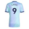 Arsenal Gabriel Jesus #9 Cheap Third Stadium Shirt 2024-25 Jerseys