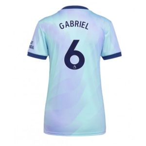 Arsenal Gabriel Magalhaes #6 Best Third Soccer Jersey Store Women 2024-25 Short Sleeve