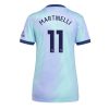 Arsenal Gabriel Martinelli #11 Best Third Soccer Jersey Store Women 2024-25 Short Sleeve