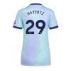 Arsenal Kai Havertz #29 Best Third Soccer Jersey Store Women 2024-25 Short Sleeve
