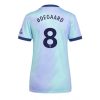 Arsenal Martin Odegaard #8 Best Third Soccer Jersey Store Women 2024-25 Short Sleeve