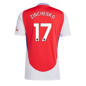Arsenal Oleksandr Zinchenko #17 Cheap Home Stadium Shirt 2024-25 Jerseys