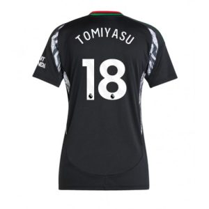 Arsenal Takehiro Tomiyasu #18 Best Away Soccer Jersey Store Women 2024-25 Short Sleeve