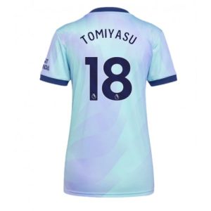 Arsenal Takehiro Tomiyasu #18 Best Third Soccer Jersey Store Women 2024-25 Short Sleeve