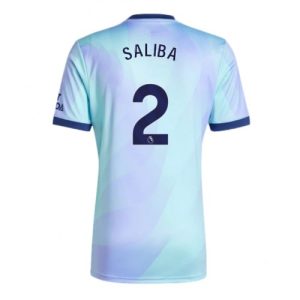 Arsenal William Saliba #2 Cheap Third Stadium Shirt 2024-25 Jerseys