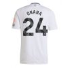 Aston Villa Amadou Onana #24 Cheap Men's Away Football Shirt 2024-25 Short Sleeve