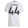 Aston Villa Boubacar Kamara #44 Cheap Men's Away Football Shirt 2024-25 Short Sleeve