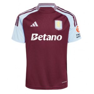 Aston Villa Cheap Men's Home Football Shirt 2024-25 Short Sleeve