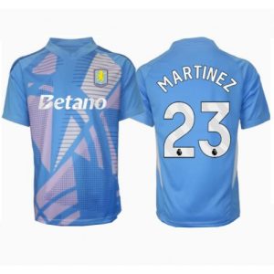 Aston Villa Emiliano Martinez #23 Goalkeeper Cheap Men's Third Football Shirt 2024-25 Short Sleeve