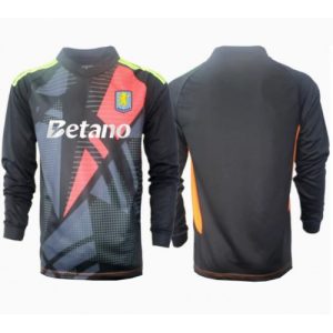 Aston Villa Goalkeeper Cheap Men's Away Football Shirt 2024-25 Long Sleeve