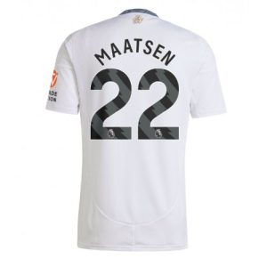 Aston Villa Ian Maatsen #22 Cheap Men's Away Football Shirt 2024-25 Short Sleeve