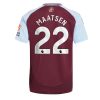 Aston Villa Ian Maatsen #22 Cheap Men's Home Football Shirt 2024-25 Short Sleeve